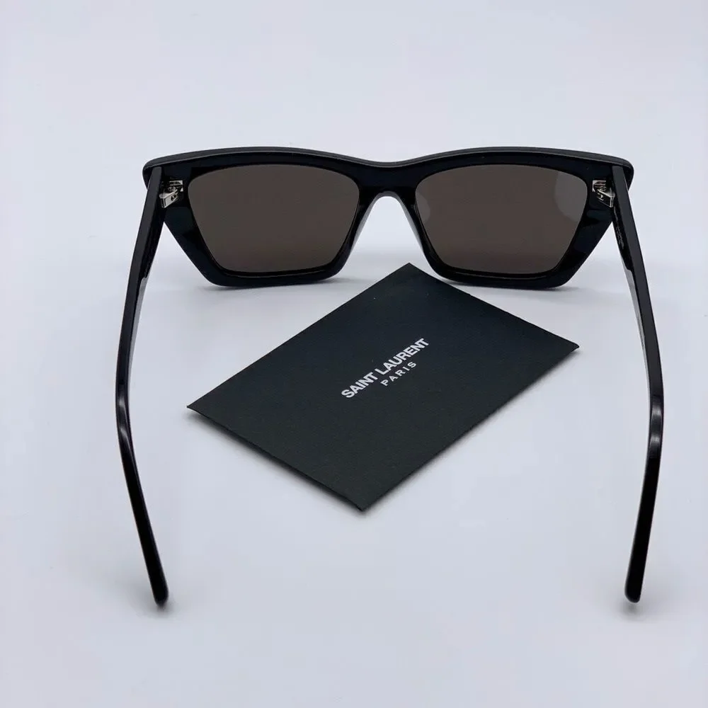 Yves Saint Laurent Black Cat-Eye Sunglasses - Picture 6 of 12